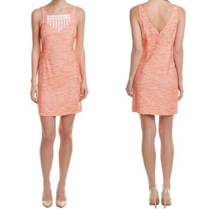 TRINA TURK Clementine Linen Blend Shift Dress Size 12